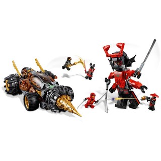 Lego® ninjago® máy khoan chiến đấu của cole 70669