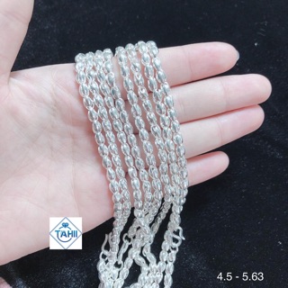 Dây chuyền bạc cho bé chuẩn bạc ta