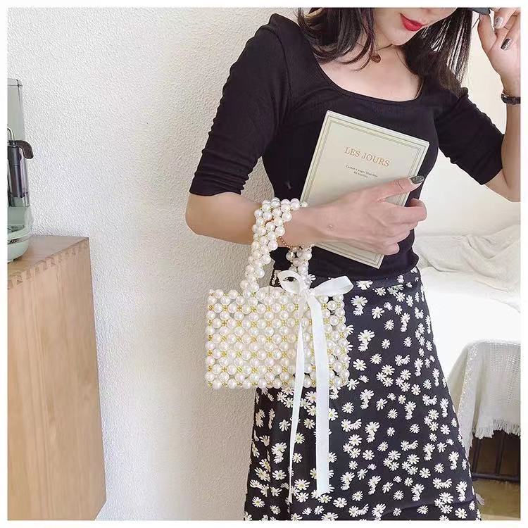 Túi Xách Đính Hạt Phong Cách vintage Thời Trang Cho Nữ