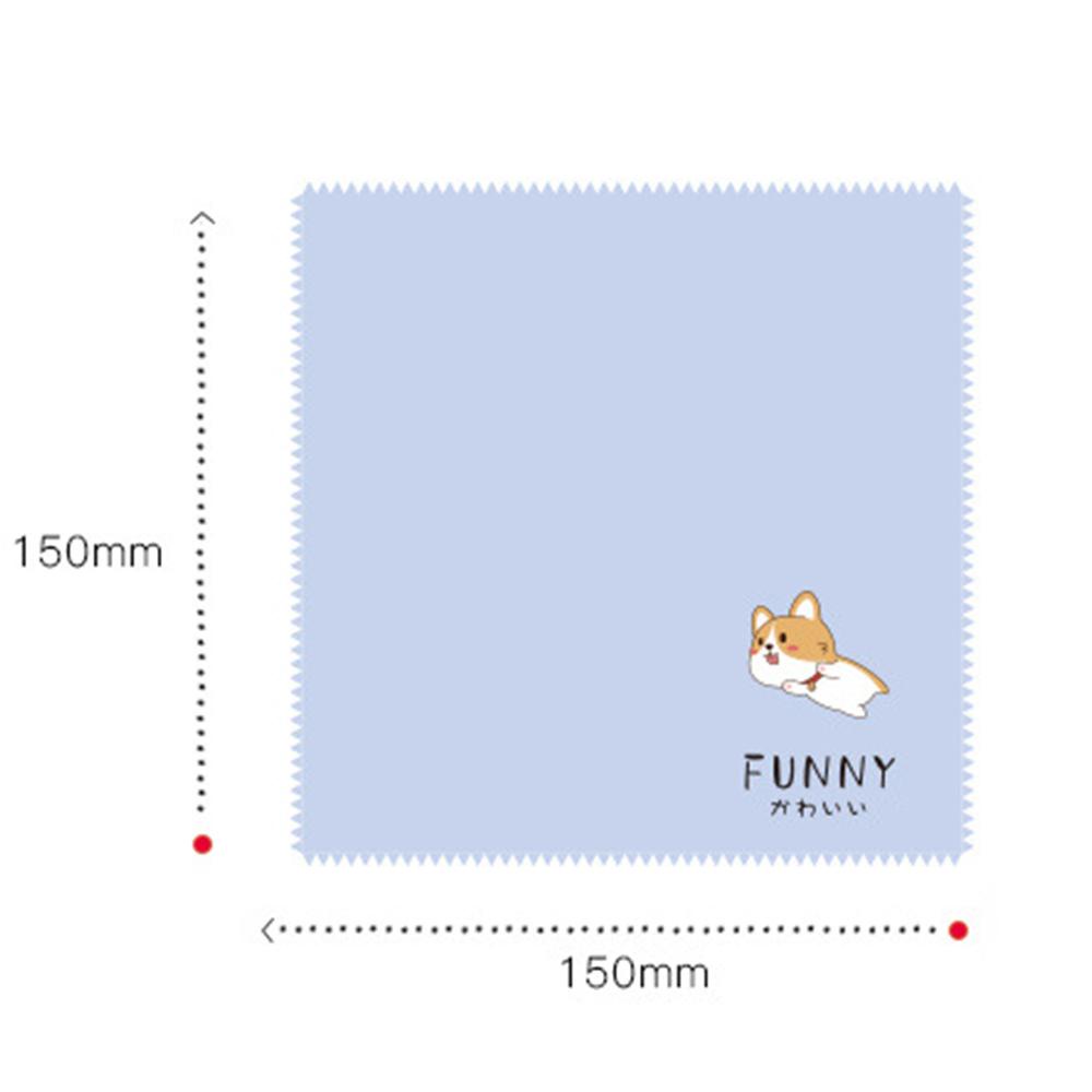 Khăn Lau Tròng Kính Chất Liệu Microfiber Họa Tiết Hoạt Hình