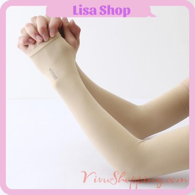 [XẢ KHO] Bộ 2 Ống Tay Chống Nắng, Gang Tay Chống Nắng Chống Tia UV Thương Hiệu Hàn Quốc Let's slim Lisa, M45