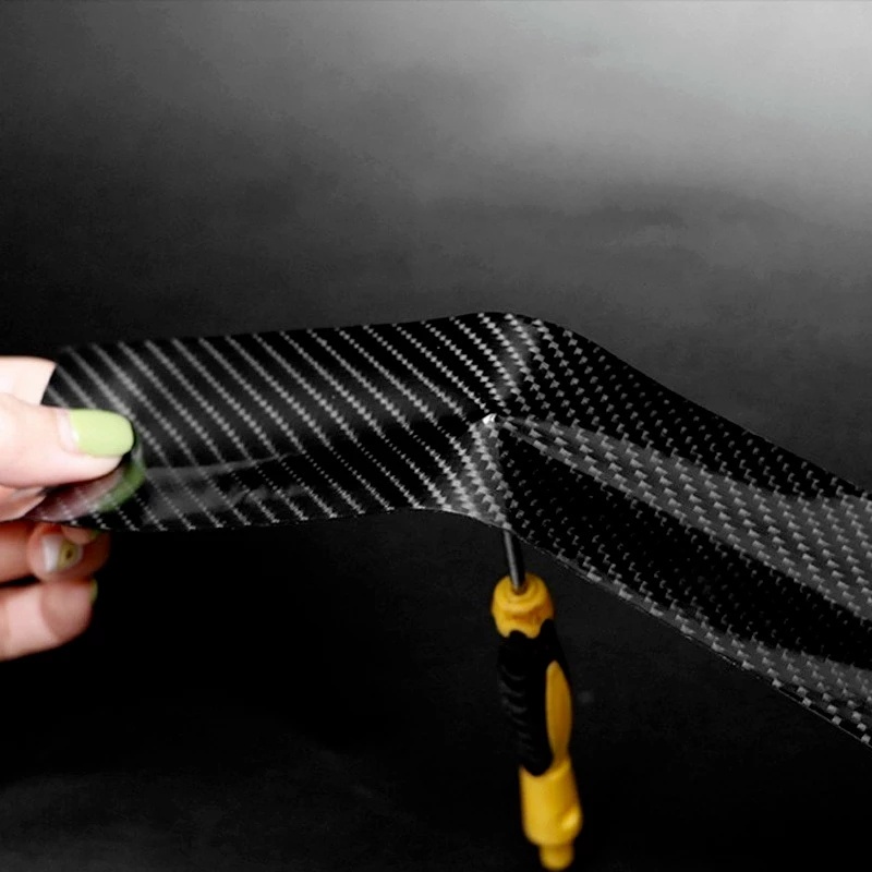 Miếng Dán Sợi Carbon 3D Bảo Vệ Chống Trầy Cho Gương Chiếu Hậu Xe Hơi