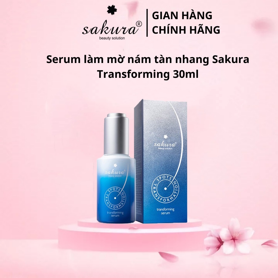 Serum làm mờ nám tàn nhang Sakura Transforming 30ml