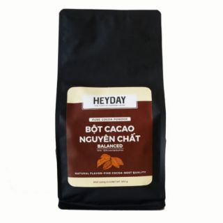 Bột cacao nguyên chất Heyday Việt Nam 500g - dòng Balanced phổ thông