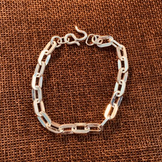 Lắc Mắc Xích Bạc Y Nguyên Chất Cho Nam