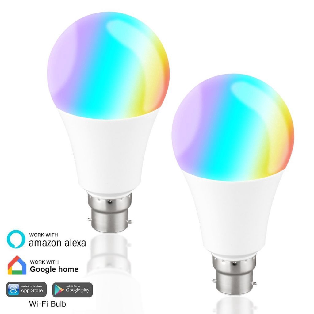 Bóng đèn LED RGB tiết kiệm điện thông minh kết nối wifi chuyên dụng