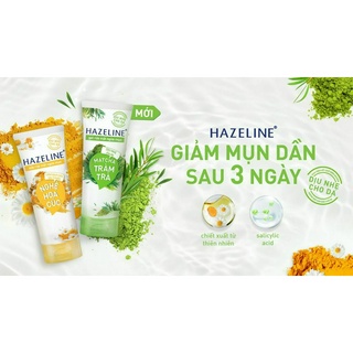 Sữa rửa mặt Hazaline Lựu Đỏ Matcha 100g