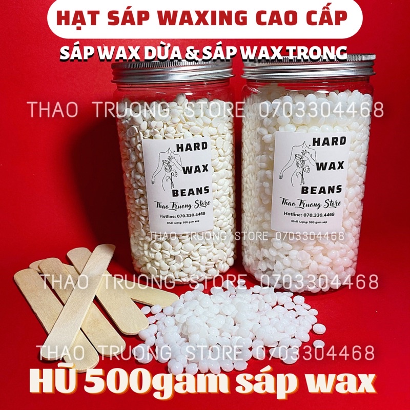 Sỉ Sáp Wax Lông Premier - Hard Wax Beans Nhập Khẩu Cao Cấp- 1 kí Sáp Wax Lông - 500g Sáp Wax Lông