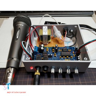 MẠCH ECHO KHUẾCH ĐẠI MICRO KARAOKE XH-M173