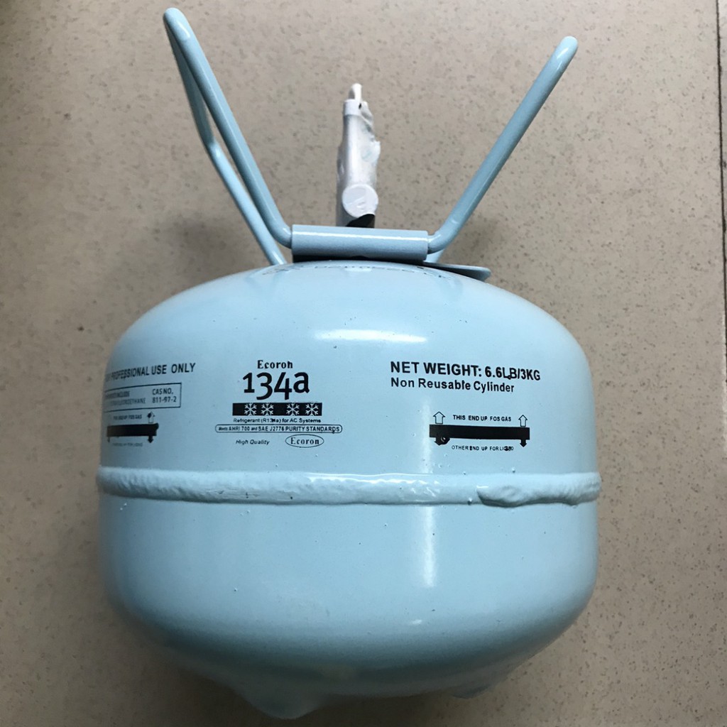 Gas lạnh R134 Ecoron Bình 3kg[Có sẵn]