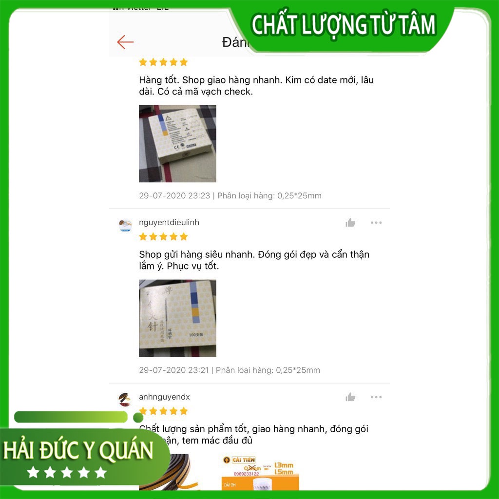 Kim Châm Cứu Vân Long Dạng Vỉ Đầy Đủ Kích Thước