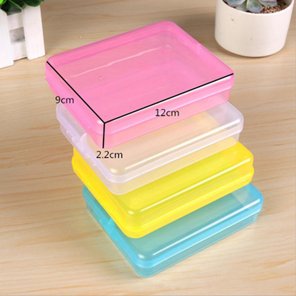 Hộp Đựng Thẻ Ngân Hàng Bằng Nhựa Trong Suốt Nhiều Màu