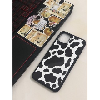 Ốp lưng cao cấp THINKCASE IPHONE Bò Sữa Black & White