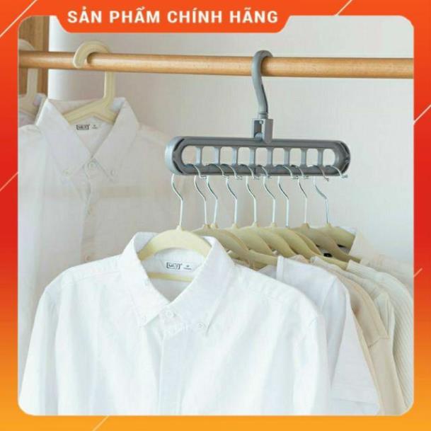 Móc Treo Quần Áo 9 Lỗ Đa Năng