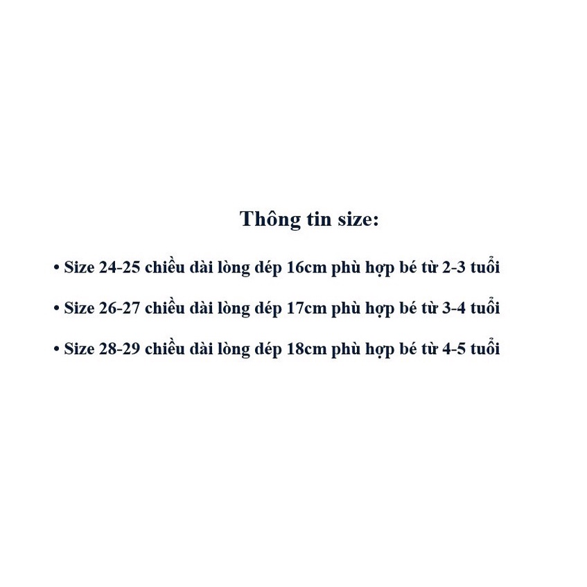 (TH22) Sục Cross Đáng Yêu Cho Bé, Dép Đẹp Cho Bé