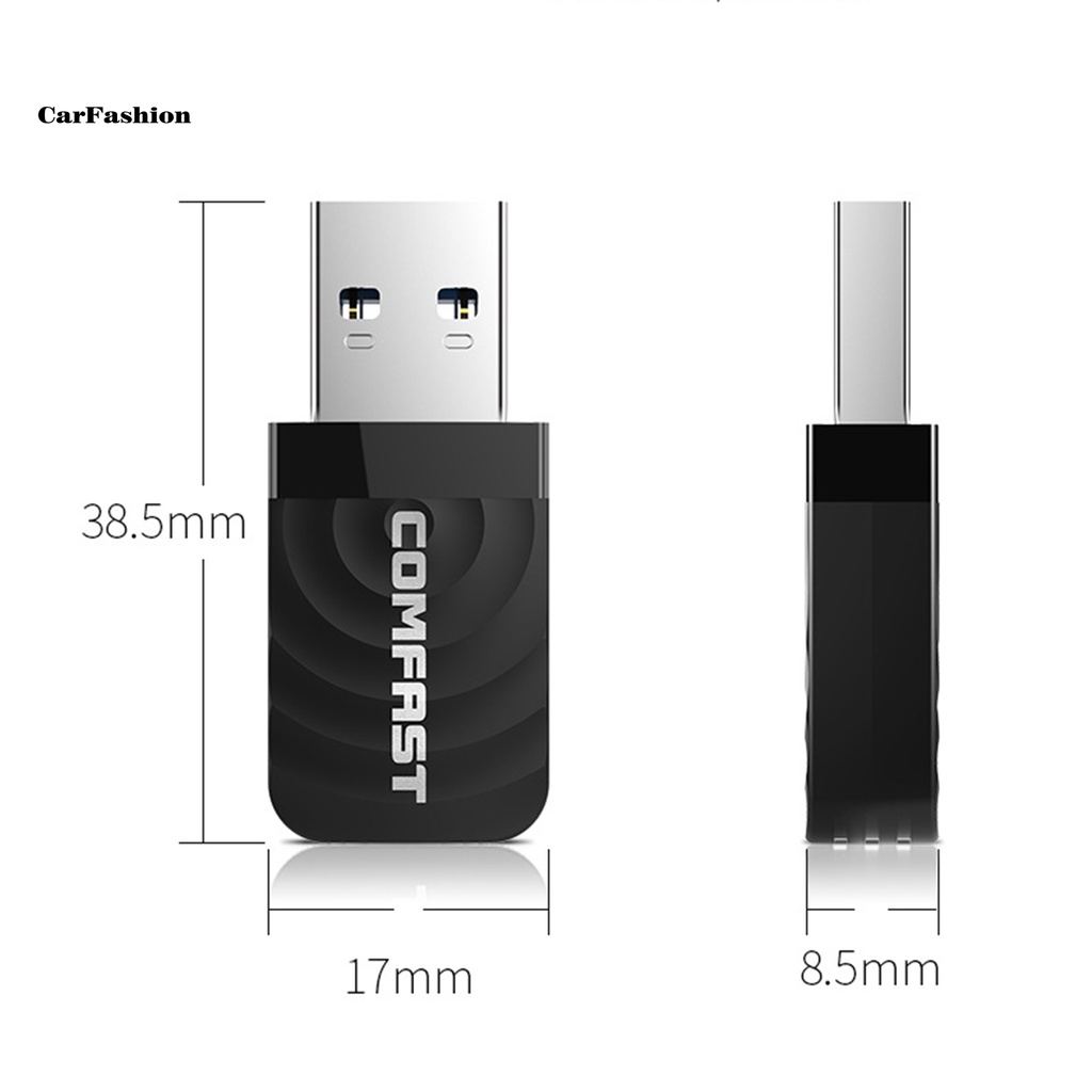 USB WiFi thẻ AC 1300M băng tần kép 2.4/5.8G cho máy tính | BigBuy360 - bigbuy360.vn