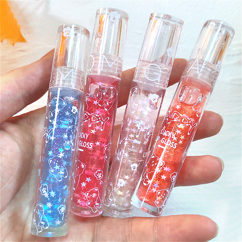 [Hàng mới về] Son Bóng Trong Suốt Giữ Ẩm Và Căng Mọng Môi