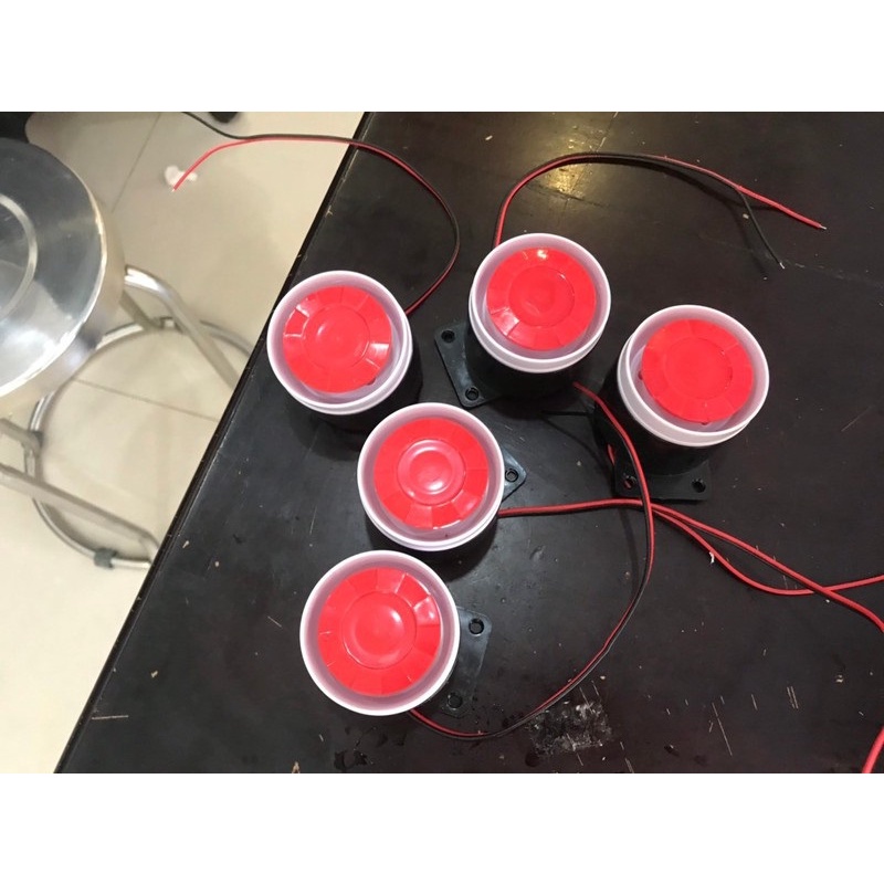 Còi hú cửa cuốn - Còi báo - Còi hú 5V - Còi hú 12V - Còi hú 24V - Còi báo chống trộm - Còi báo động - Chuông báo động