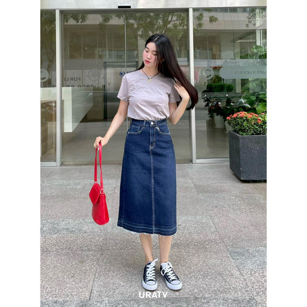 Áo thun tay ngắn cổ tròn UNI xuất xịn