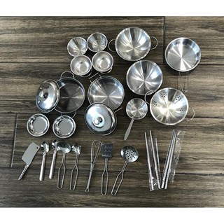 BỘ ĐỒ CHƠI NẤU ĂN 36 MÓN.