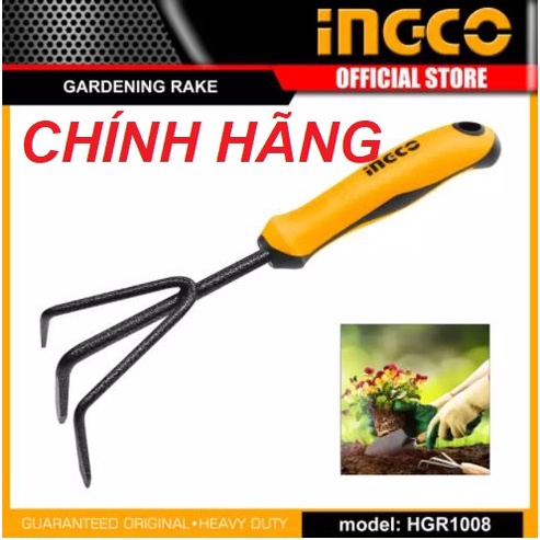 ĐỒ NGHỀ INGCO Cây cào đất làm vườn  HGR1008 (Cam kết Chính Hãng 100%)