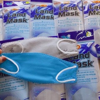 KHẨU TRANG 3D LAND MASK (TÚI 6 CHIẾC)
