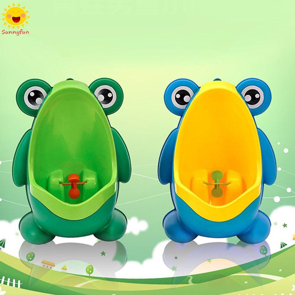 Bồn Đi Vệ Sinh Hình Ếch Dễ Thương Cho Bé Trai