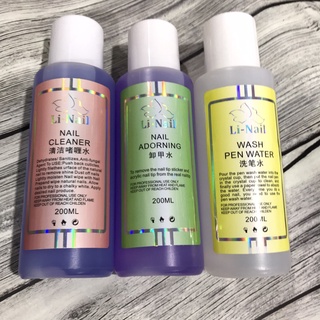 Nước lau gel, nước phá gel nước rửa cọ linail 200ml - đồ_nail_rẻ_bền_đẹp
