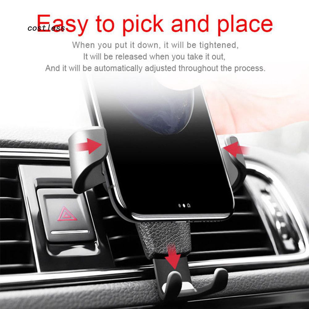 Giá đỡ điện thoại gắn lỗ thông gió xe hơi ctls _ gravity | BigBuy360 - bigbuy360.vn