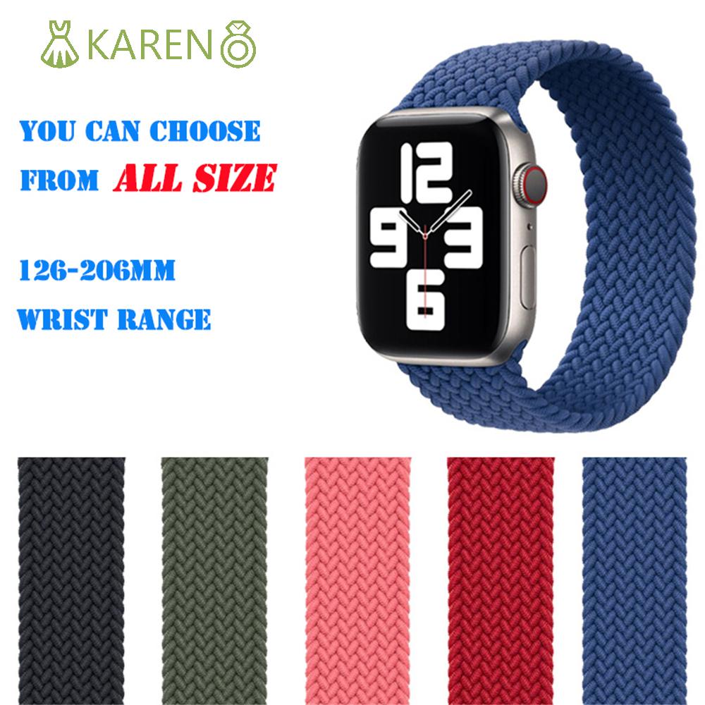 Dây Đeo Đồng Hồ Iwatch 38mm 42mm 40mm 44mm Nhiều Màu Sắc