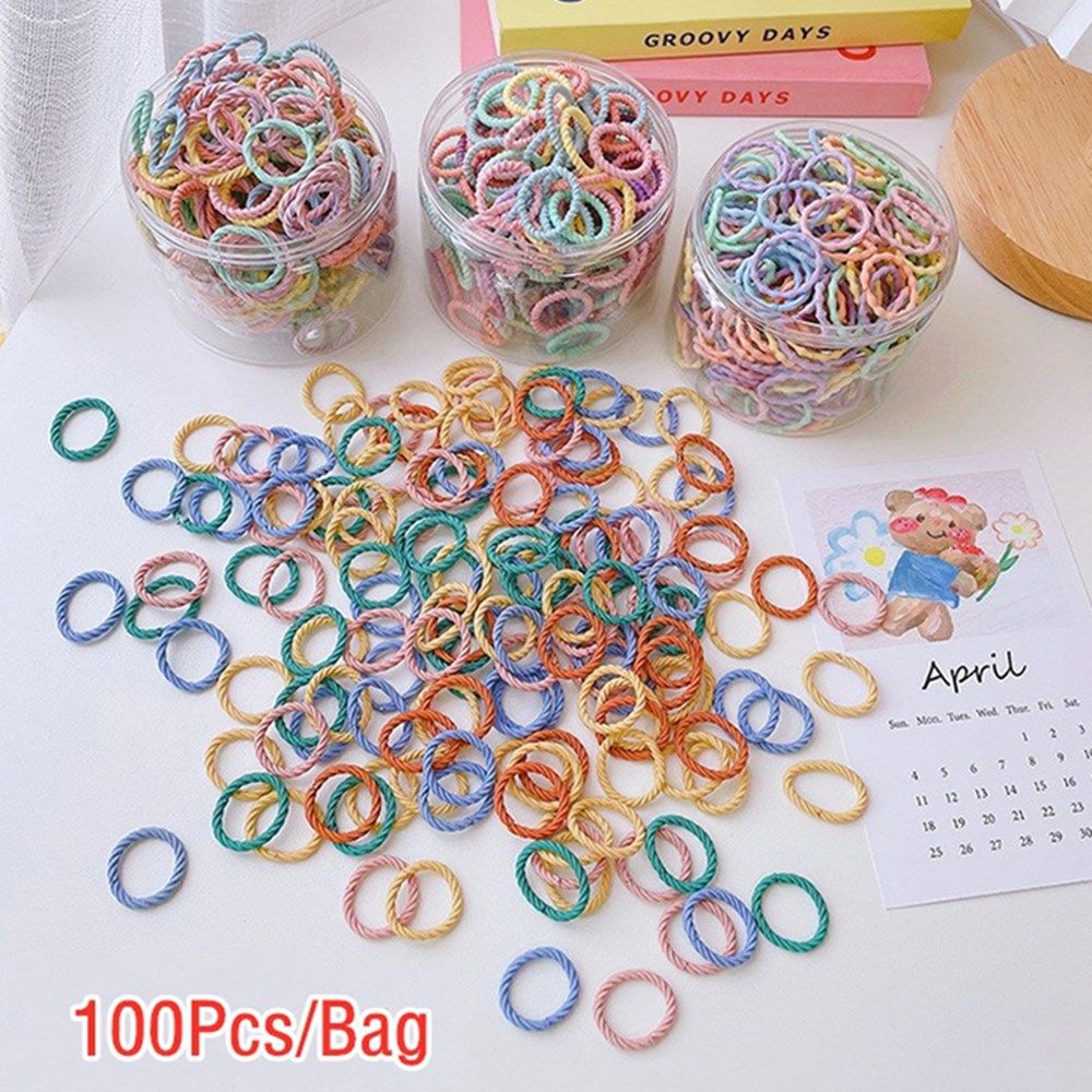 100 Dây đầu trẻ em Ban nhạc tóc đàn hồi cao