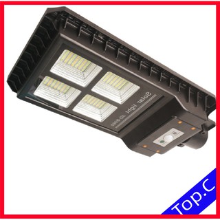 Đèn LED ngoài trời JD-9960 pin năng lượng mặt trời, Đèn đường pha năng lượng sạch