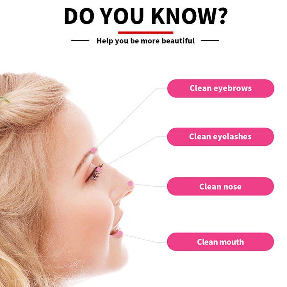 OCEANMAP Cọ Làm Sạch Lông Mi / Lông Mày Dạng Lột Tiện Dụng