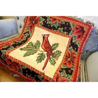 Thảm treo tường họa tiết vintage chăn trải shopha chống bụi, phong cách boho vintage freestyle