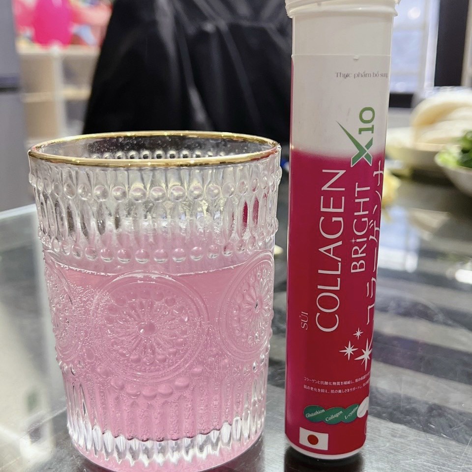 Viên Sủi Collagen Bright X10