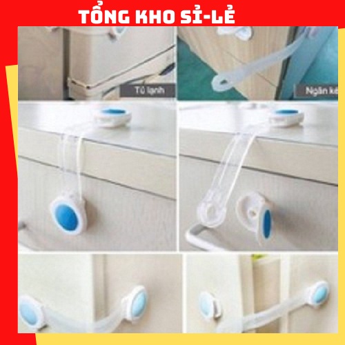 Dây Khóa Gài Tủ Lạnh, Khóa Ngăn Kéo, Khóa Tủ Đồ (Loại Dẻo) 1423 tổng kho sỉ vp88