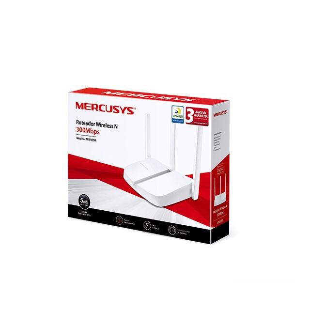 Bộ phát wifi Router chuẩn N không dây tốc độ 300Mbps Mercusys MW305R 1000000656 | BigBuy360 - bigbuy360.vn