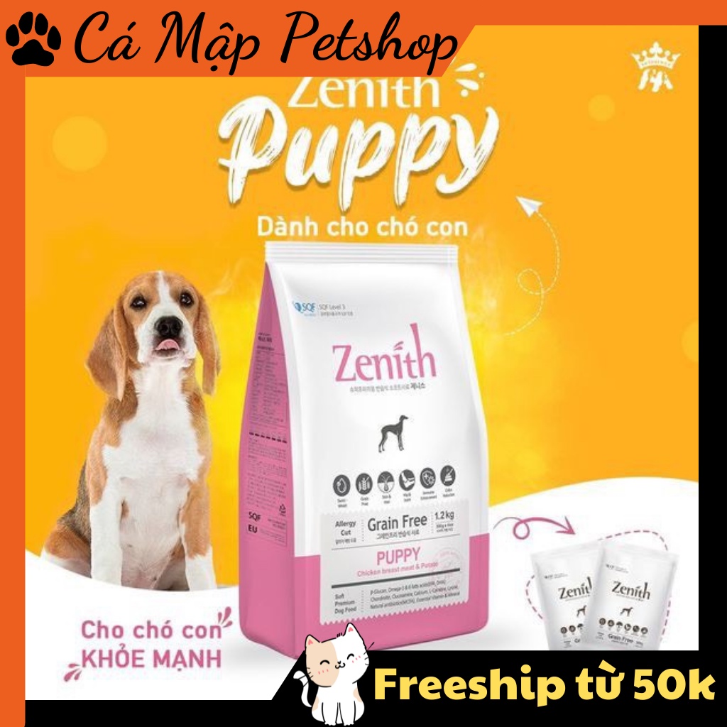 Hạt cho chó Zenith Puppy, Hạt mềm dinh dưỡng cho chó con