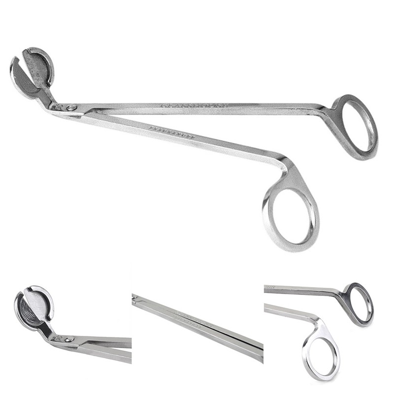 Kéo cắt bấc nến EDC2040 17 cm, chất liệu thép không gỉ. Thiết kế hoàn hảo Wick Trimmer