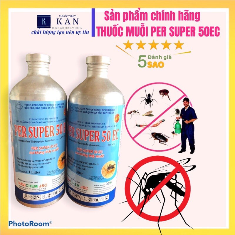 Thuốc phun muỗi và côn trùng Per Super 50EC