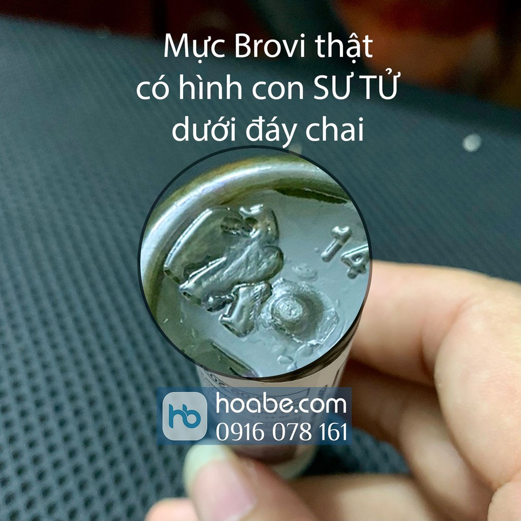 Mực brovi nga chính hãng, mực hữu cơ cao cấp lên màu đậm, bám nhanh | BigBuy360 - bigbuy360.vn