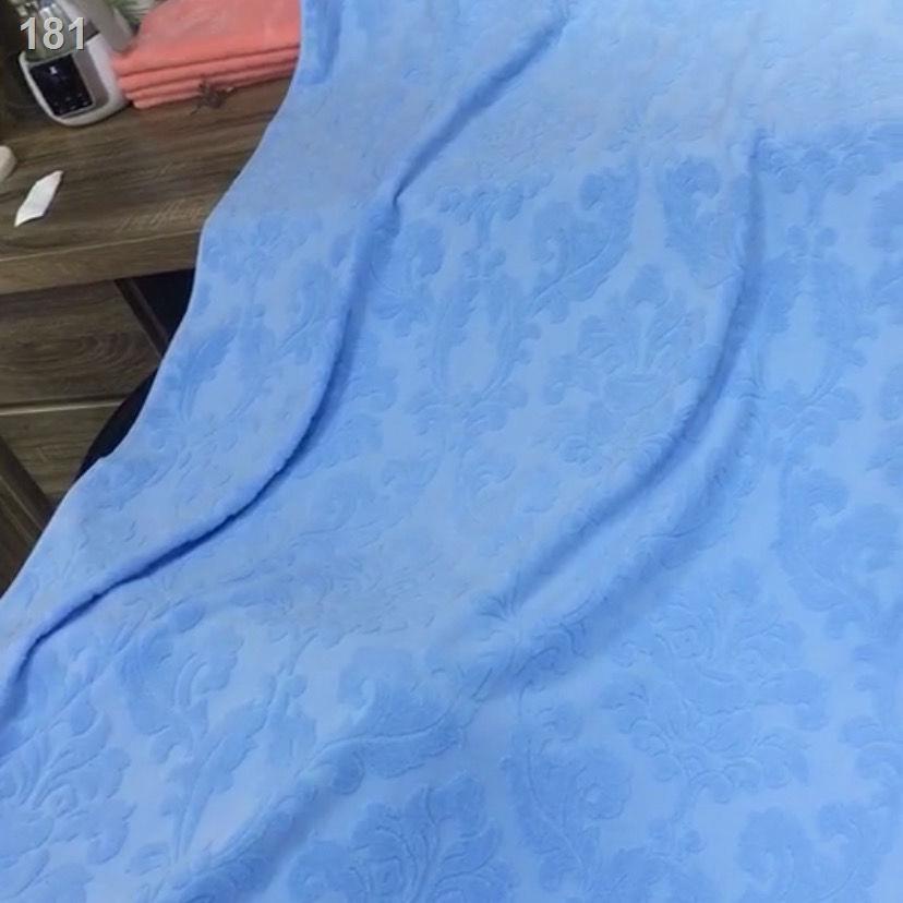 【HOT】Bông tinh khiết kiểu cũ khăn dày đơn đôi người lớn gạc chăn học sinh mùa hè mát mẻ điều hòa nhiệt độ