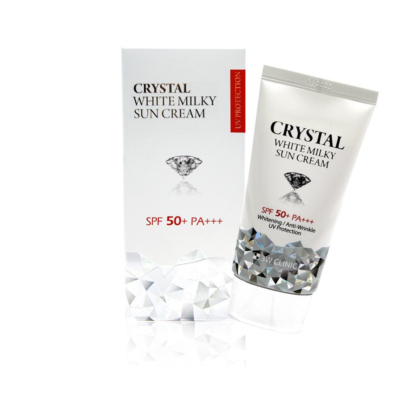 KEM DƯỠNG TRẮNG DA TOÀN THÂN CRYSTAL WHITE MILKY PACK 3W CLINIC