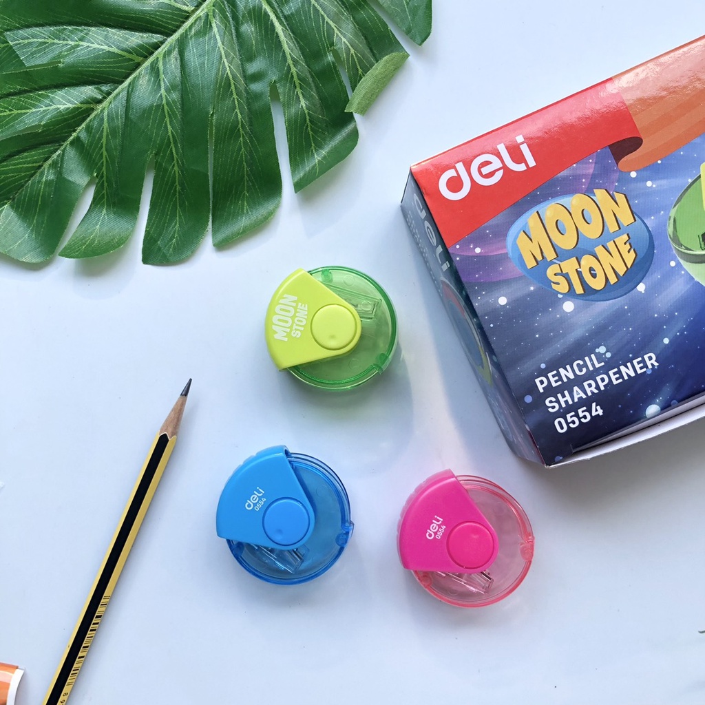 Gọt chì Deli lưỡi thép sắc bén 0551/ 0554/ 0557/ 0594 - vpp Quế Anh