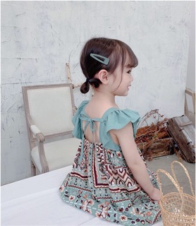 Váy thổ cẩm bé gái