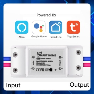 Công Tắc Wifi Điều Khiển Từ Xa Tuya Smarthome, bật tắt đèn qua điện thoại [Tuya Basic]