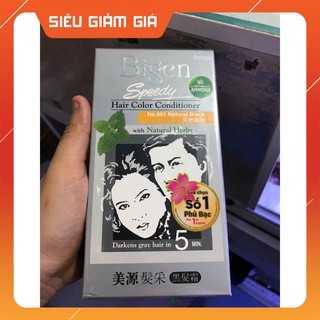 (CHÍNH HÃNG) Thuốc Nhuộm Tóc Bigen Speedy Hair Color Conditioner Nhập Khẩu Chính Hãng Công Ty(Dạng Tuýp )