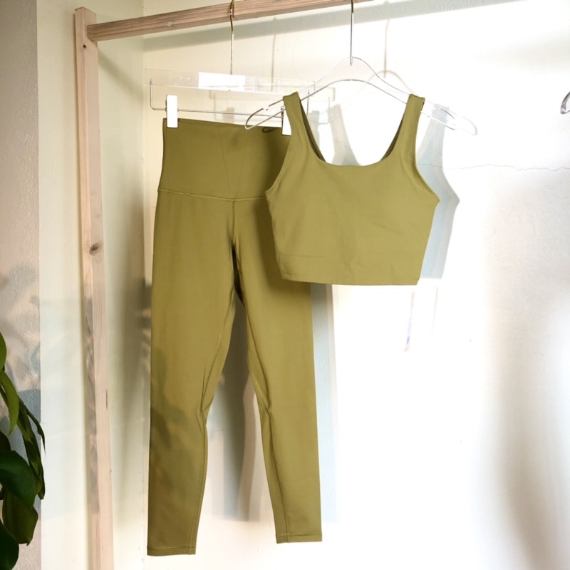 Bộ Tập Lululemon - Đồ tập Gym - YoGa Cao Cấp Màu Vàng Turmeric