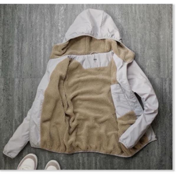 Áo gió lót lông cừu uniqlo nam V09 *