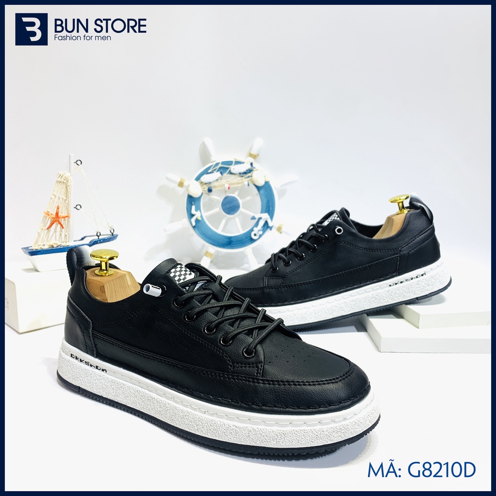 Giày Nam cao cấp Bun Store - Giày da Nam Sneaker trẻ trung, phong cách G8210D